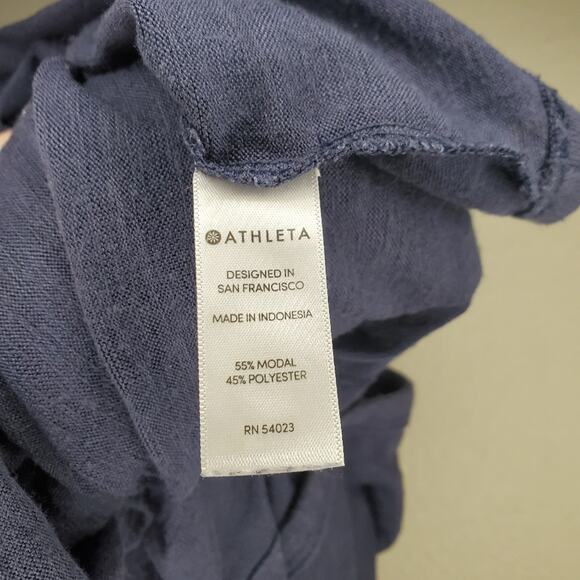 Athleta Breezy Long Sleeve Top Medium - Picture 7 of 8